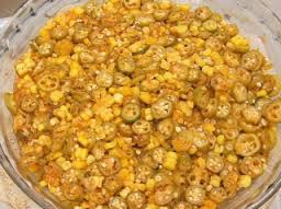 Receita de MILHO com Quiabo 